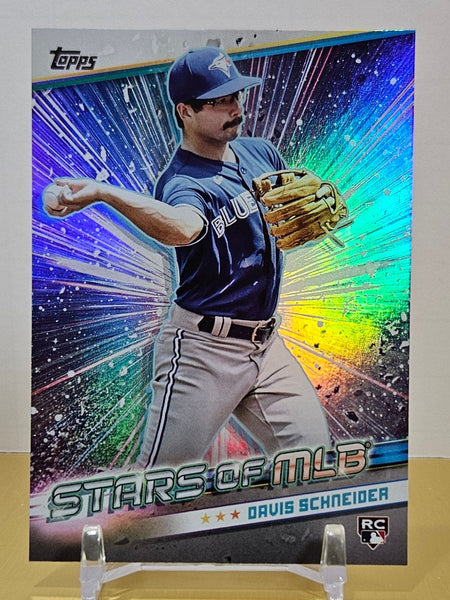 Davis Schneider 24 Topps Update #SMLB-71 Stars of MLB Toronto Blue Jays