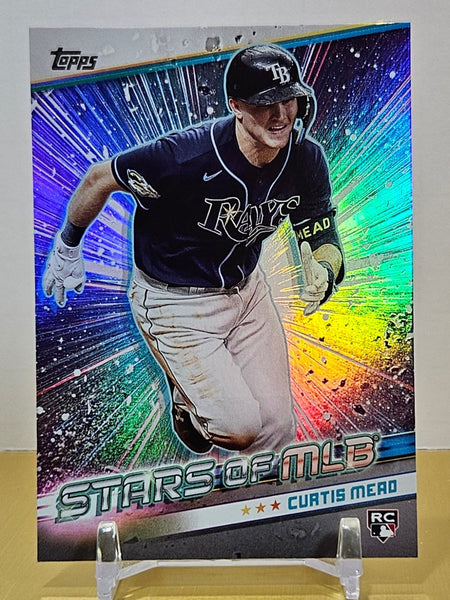 Curtis Mead RC 24 Topps Update #SMLB-72 Stars of MLB Tampa Bay Rays