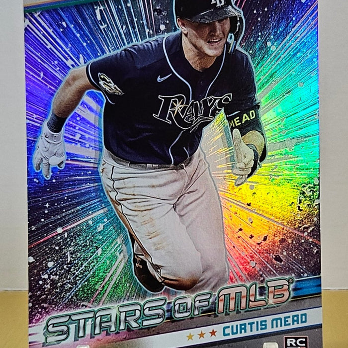 Curtis Mead RC 24 Topps Update #SMLB-72 Stars of MLB Tampa Bay Rays