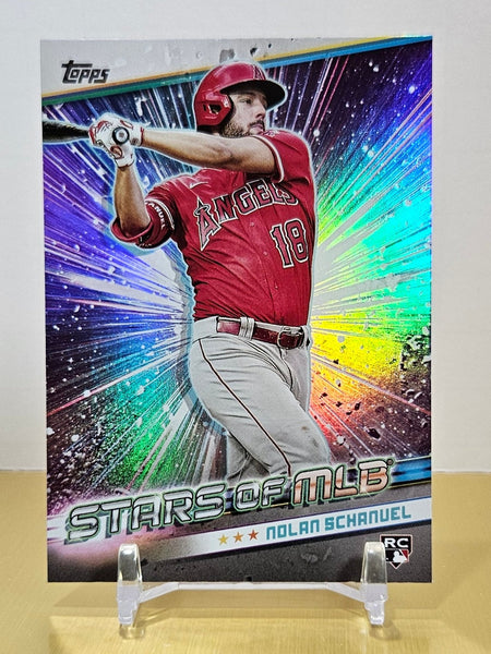 Nolan Schanuel RC 24 Topps Update #SMLB-73 Stars of MLB Angels