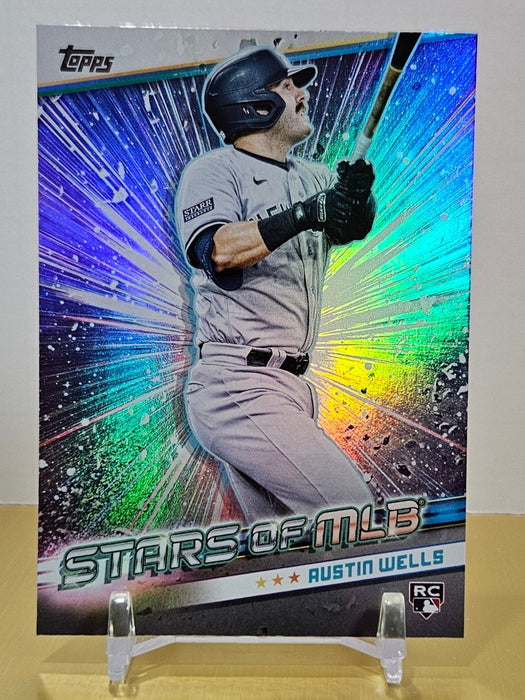 Auston Wells RC 24 Topps Update #SMLB-77 Stars of MLB NY Yankees