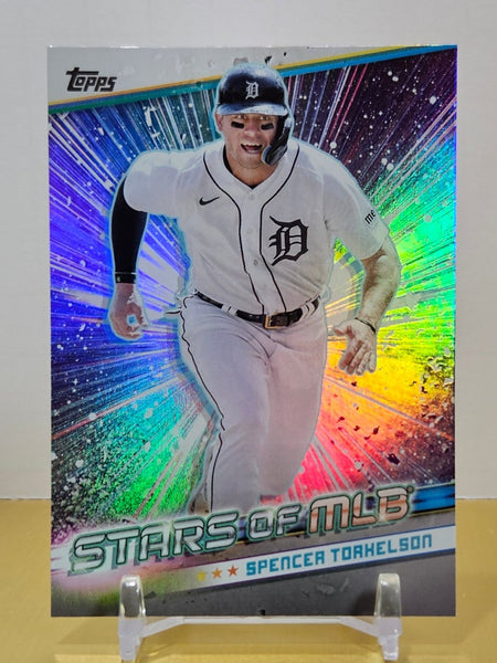 Spencer Torkelson 24 Topps Update #SMLB-80 Stars of MLB Detroit Tigers