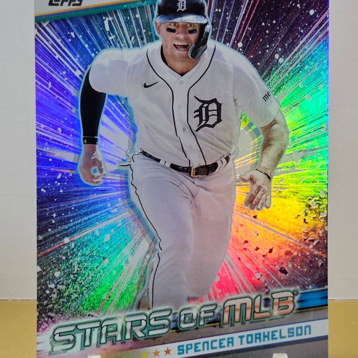 Spencer Torkelson 24 Topps Update #SMLB-80 Stars of MLB Detroit Tigers