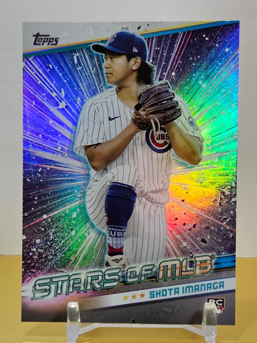 Shota Imanaga RC 24 Topps Update #SMLB-81 Stars of MLB Chicago Cubs