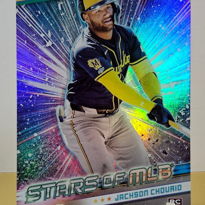 Jackson Chourio RC 24 Topps Update #SMLB-84 Stars of MLB Milwaukee Brewers