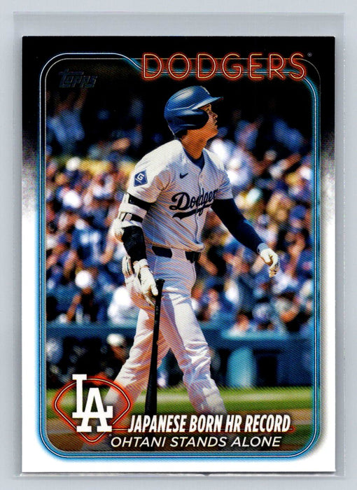 Shohei Ohtani 2024 Topps Update #US123 LA Dodgers