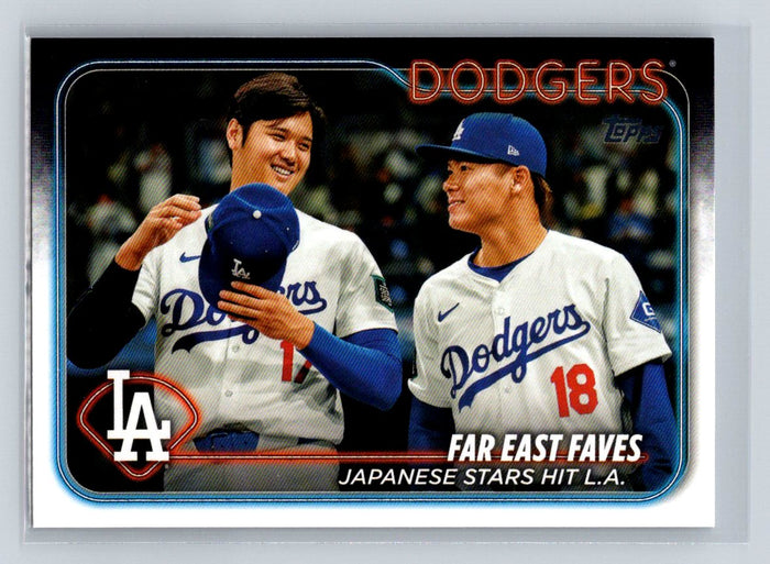 Veteran Combos #US13 2024 Topps Update Far East Faves