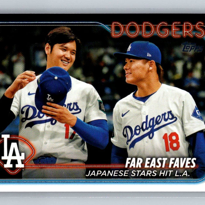 Veteran Combos #US13 2024 Topps Update Far East Faves