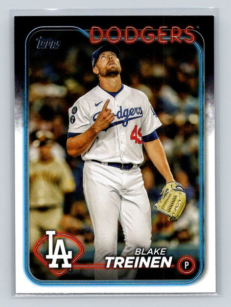 Blake Treinen 2024 Topps Update #US196 LA Dodgers