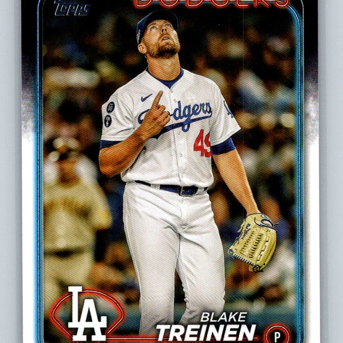 Blake Treinen 2024 Topps Update #US196 LA Dodgers