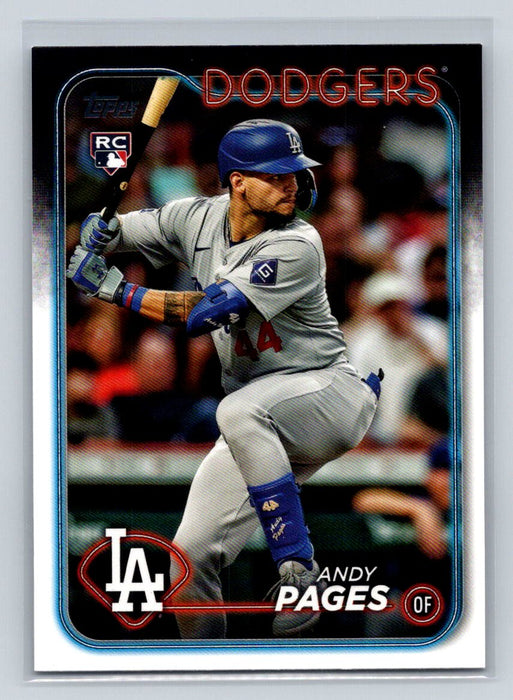 Andy Pages RC 2024 Topps Update #US221 LA Dodgers