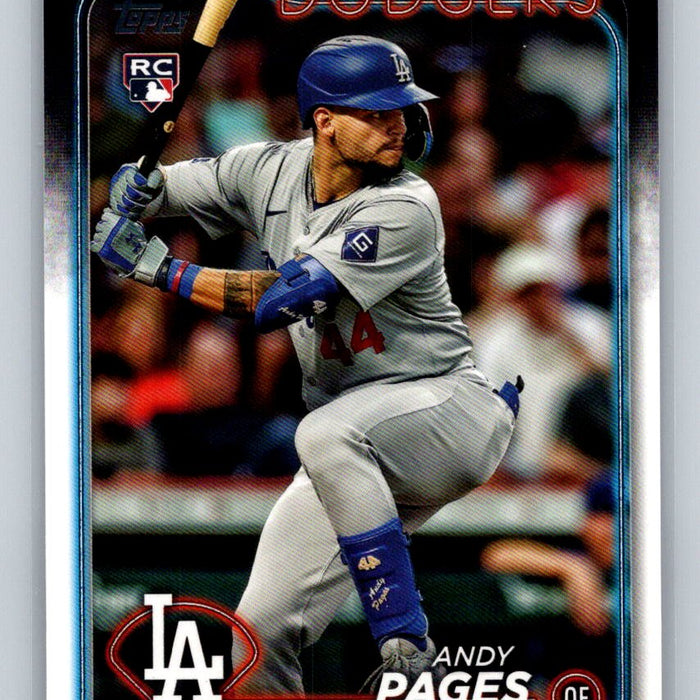 Andy Pages RC 2024 Topps Update #US221 LA Dodgers