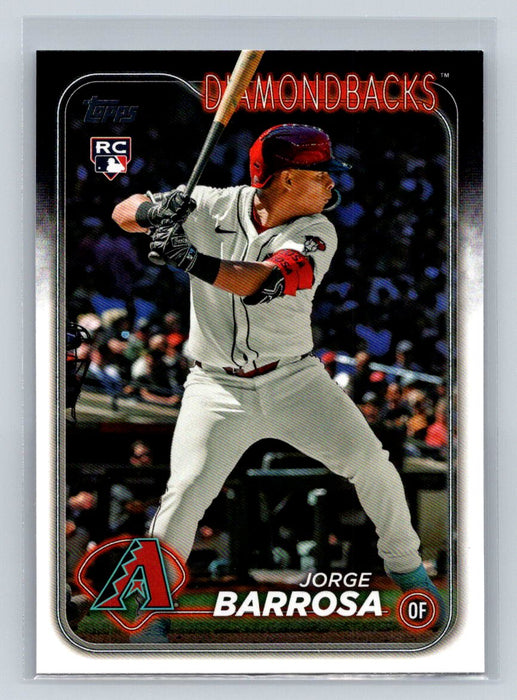 Jorge Barrosa RC 2024 Topps Update #US22 Arizona Diamondbacks