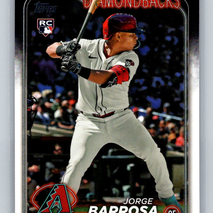 Jorge Barrosa RC 2024 Topps Update #US22 Arizona Diamondbacks