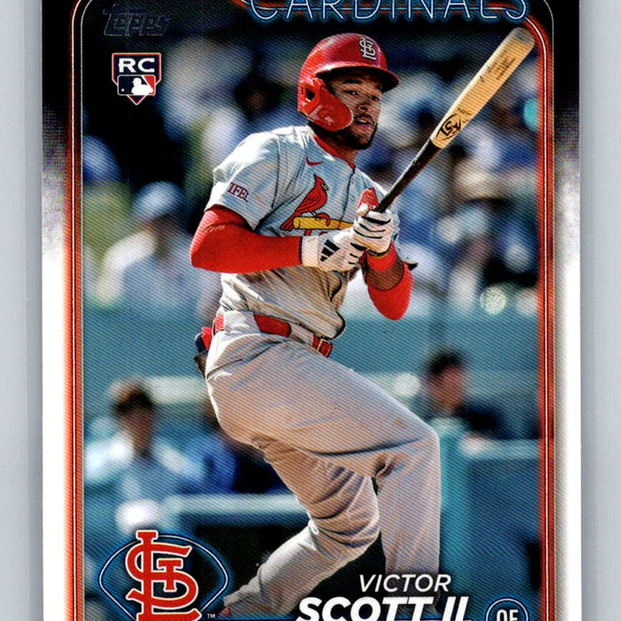 Victor Scott II #US2 RC 2024 Topps Update St. Louis Cardinals