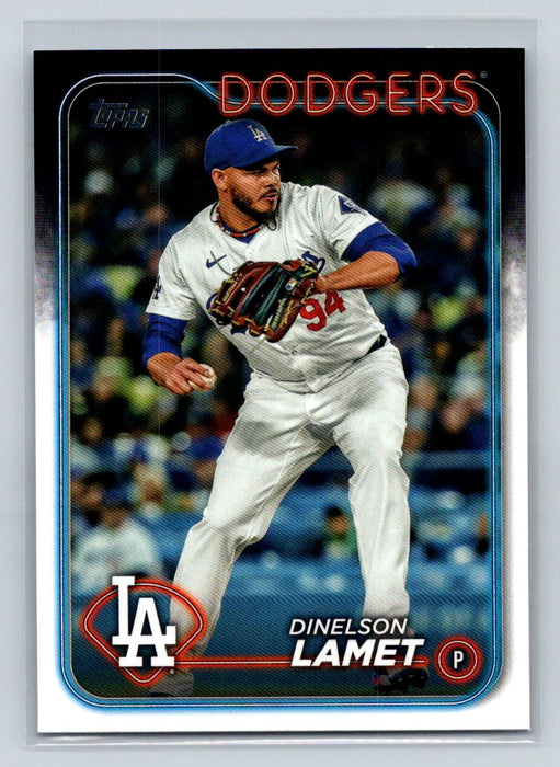 Dinelson Lamet 2024 Topps Update #US327 LA Dodgers