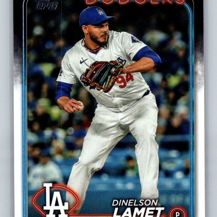 Dinelson Lamet 2024 Topps Update #US327 LA Dodgers