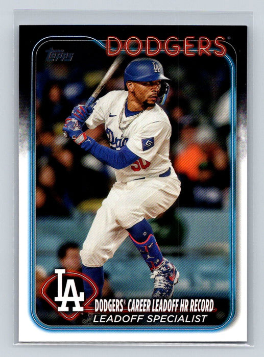 Mookie Betts 2024 Topps Update #US334 LA Dodgers