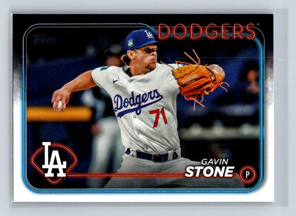 Gavin Stone 2024 Topps Update #US340 LA Dodgers