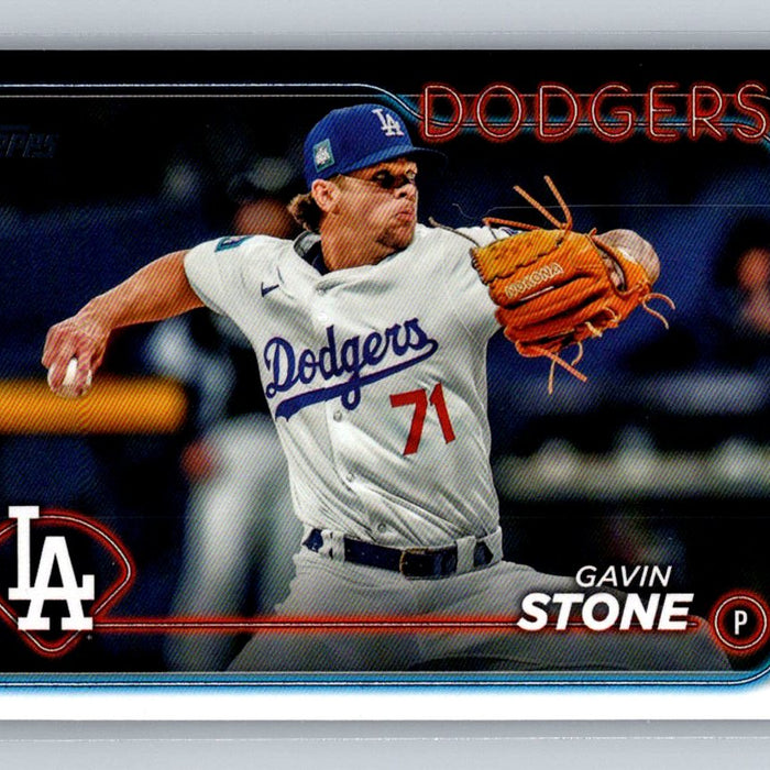 Gavin Stone 2024 Topps Update #US340 LA Dodgers