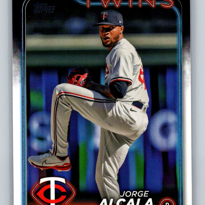 Jorge Alcala #US4 2024 Topps Update Minnesota Twins