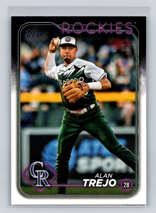 Alan Trejo #US7 2024 Topps Update Colorado Rockies