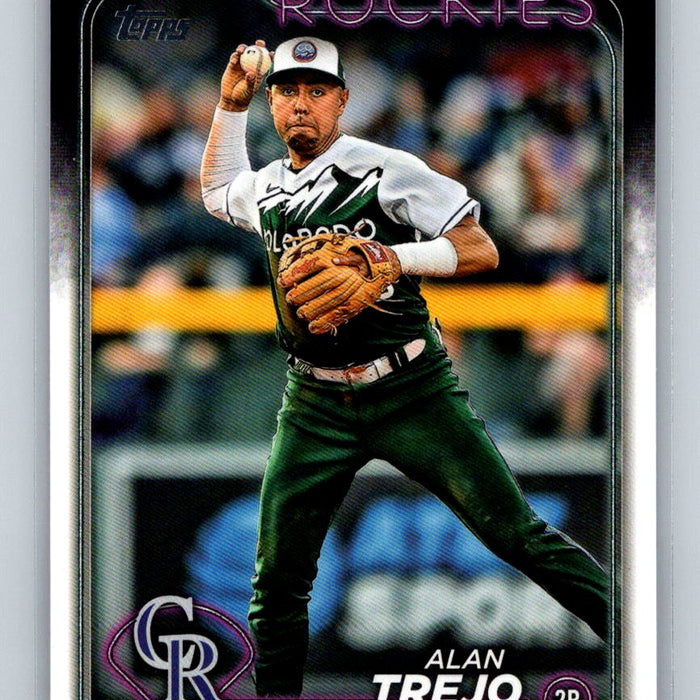 Alan Trejo #US7 2024 Topps Update Colorado Rockies