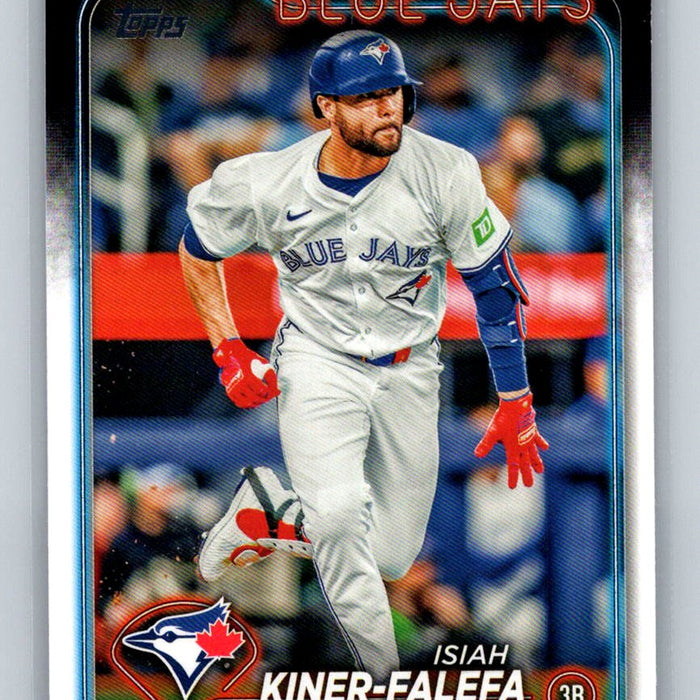 Isiah Kiner-Falefa #US9 2024 Topps Update Toronto Blue Jays